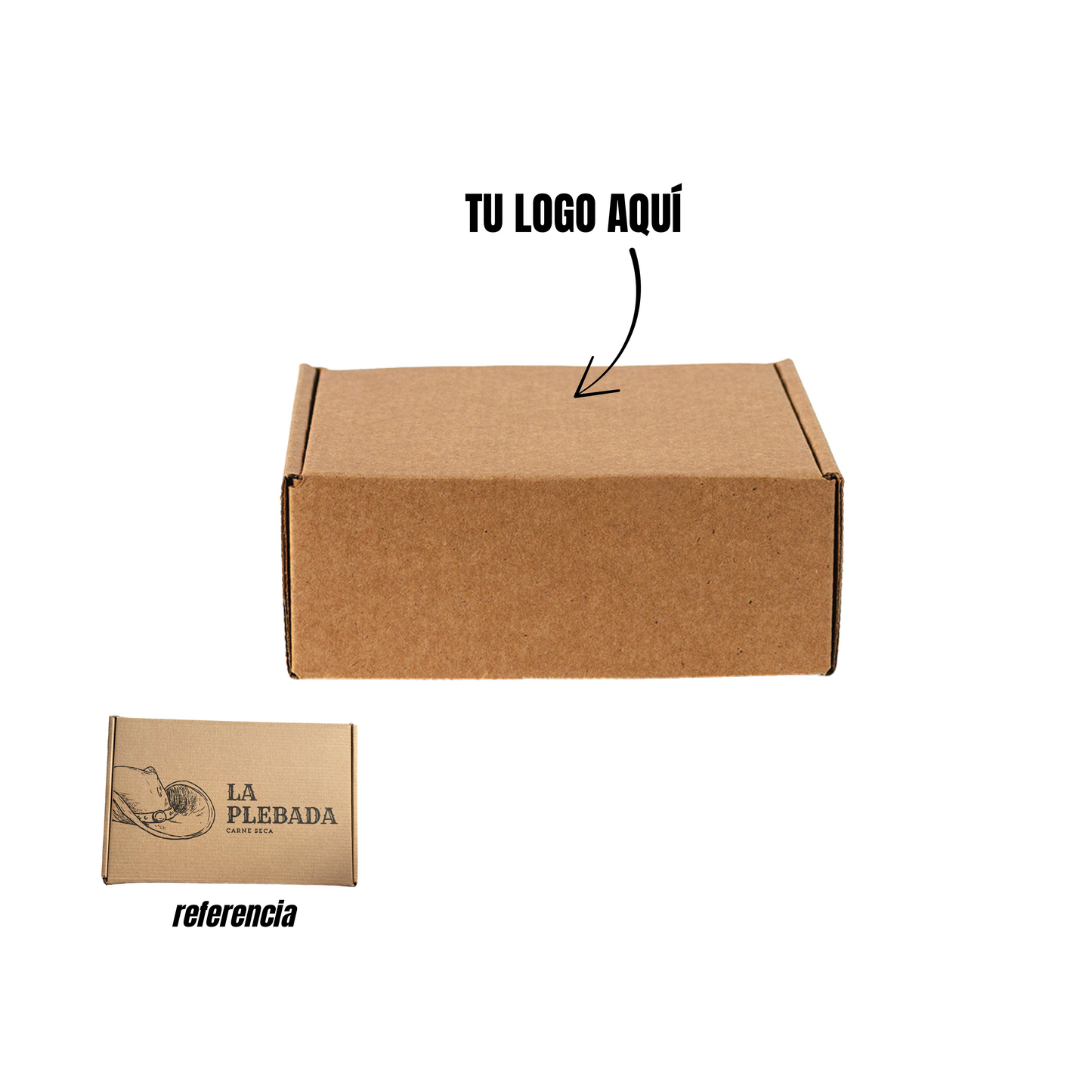 100 Cajas Denver 15x14x6 Impresa con tu LOGO