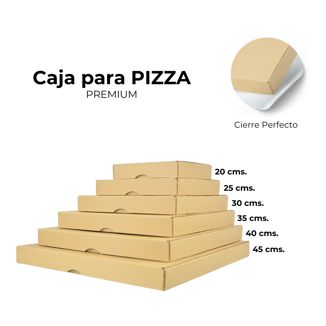 Cajas Premium para PIZZA sin impresión