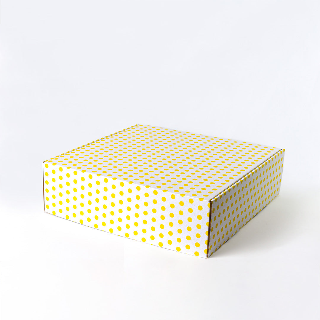 100 Cajas Moscú 40x40x12 Impresa con logo